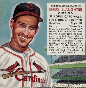 Enos Slaughter #NL13