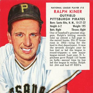 Ralph Kiner #NL15