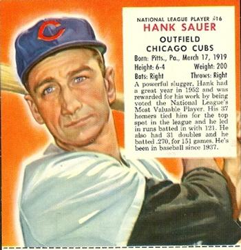 Hank Sauer #NL16