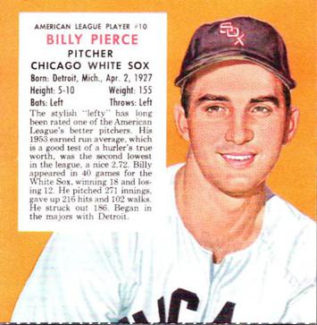 Billy Pierce #AL10