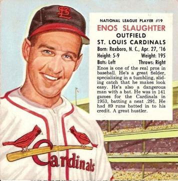 Enos Slaughter #NL19a