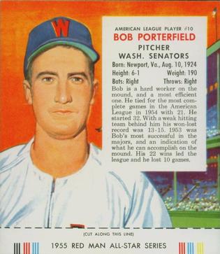 Bob Porterfield #AL10