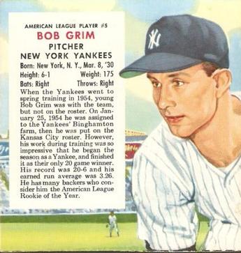 Bob Grim #AL5