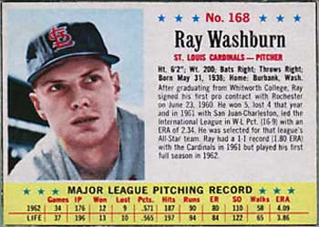 Ray Washburn #168