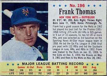 Frank Thomas #196