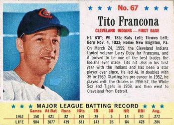 Tito Francona #67