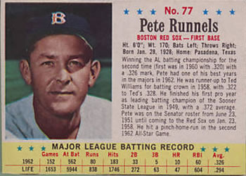 Pete Runnels #77