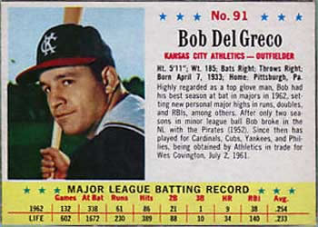 Bobby Del Greco #91
