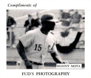 Manny Mota #NNO