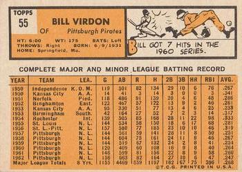 Bill Virdon back