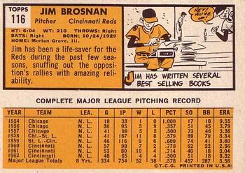 Jim Brosnan back
