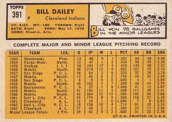 Bill Dailey back