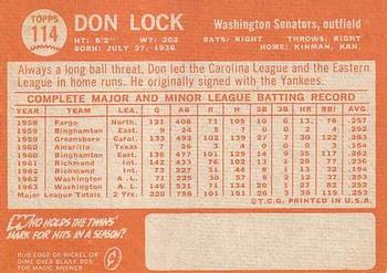 Don Lock back