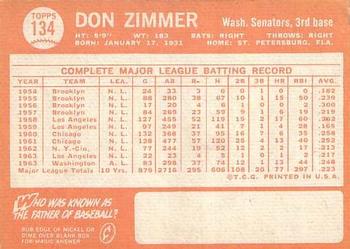 Don Zimmer back