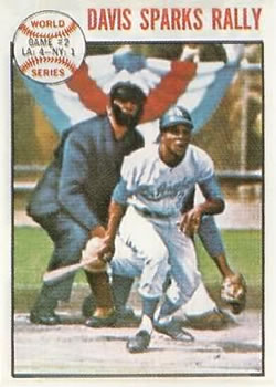 Topps 137 World Series Game #2   Davis Sparks Rally #1964