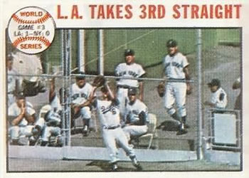 Topps 138 World Series Game #3   L.A. Takes 3rd Straight #1964
