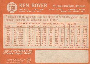 Ken Boyer back