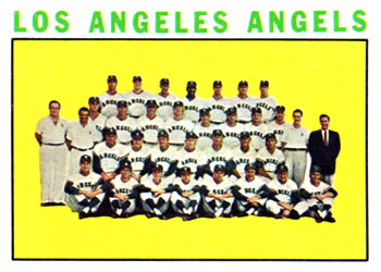 Topps 213 Los Angeles Angels #1964