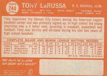 Tony La Russa back