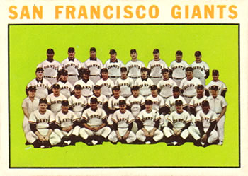 Topps 257 San Francisco Giants #1964