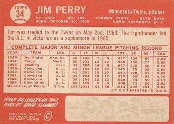 Jim Perry back