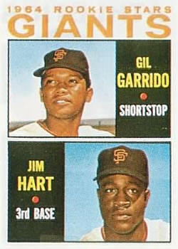 Topps 452 Giants 1964 Rookie Stars (Gil Garrido / Jim Hart) #1964