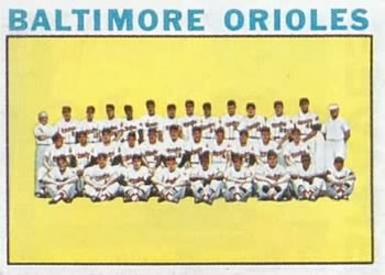 Topps 473 Baltimore Orioles #1964