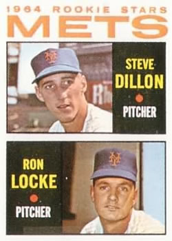 Topps 556 Mets 1964 Rookie Stars (Steve Dillon / Ron Locke) #1964