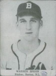 Warren Spahn #NNO