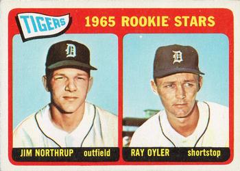 Topps 259 Tigers 1965 Rookie Stars (Jim Northrup / Ray Oyler) #1965