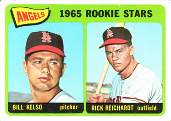 Topps 194 Angels 1965 Rookie Stars (Bill Kelso / Rick Reichardt) #1965