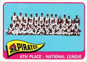 Topps 209 Pittsburgh Pirates #1965
