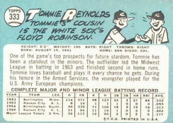 Tommie Reynolds back