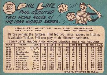 Phil Linz back
