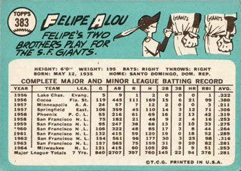 Felipe Alou back
