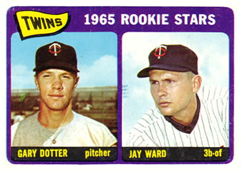 Topps 421 Twins 1965 Rookie Stars (Gary Dotter / Jay Ward) #1965