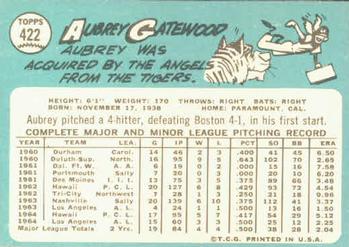 Aubrey Gatewood back