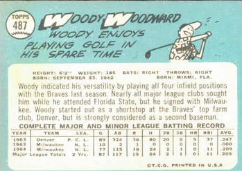 Woody Woodward back