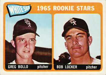 Topps 541 White Sox 1965 Rookie Stars (Greg Bollo / Bob Locker) #1965
