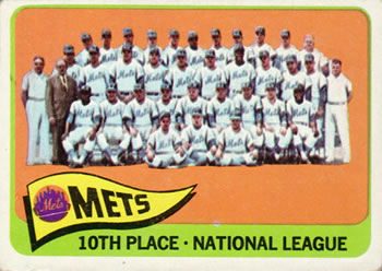 Topps 551 New York Mets #1965