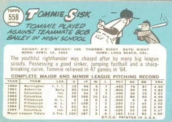 Tommie Sisk back