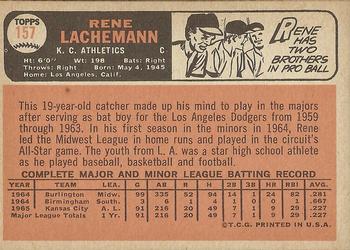 Rene Lachemann back