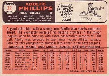 Adolfo Phillips back