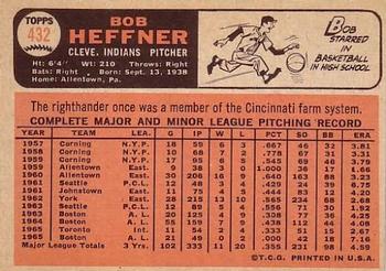 Bob Heffner back