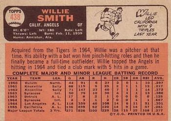 Willie Smith back