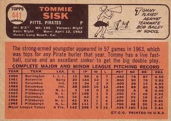 Tommie Sisk back