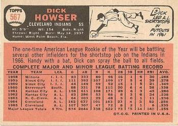 Dick Howser back