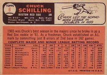 Chuck Schilling back