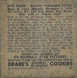 Dick Sisler back