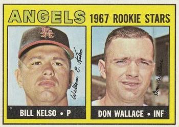 Topps 367 Angels 1967 Rookie Stars (Bill Kelso / Don Wallace) #1967